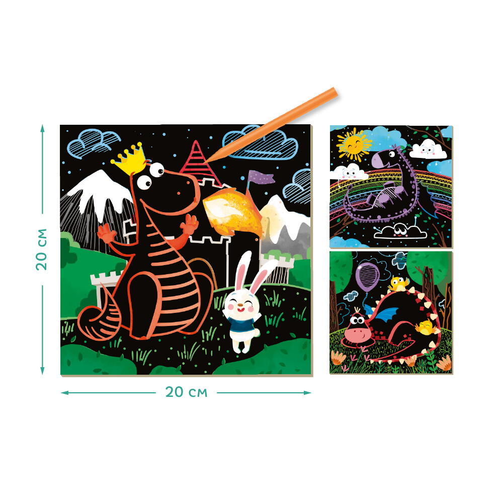 SET CREATIV DE RAZUIT - DRAGONI - DODO (DO300215)