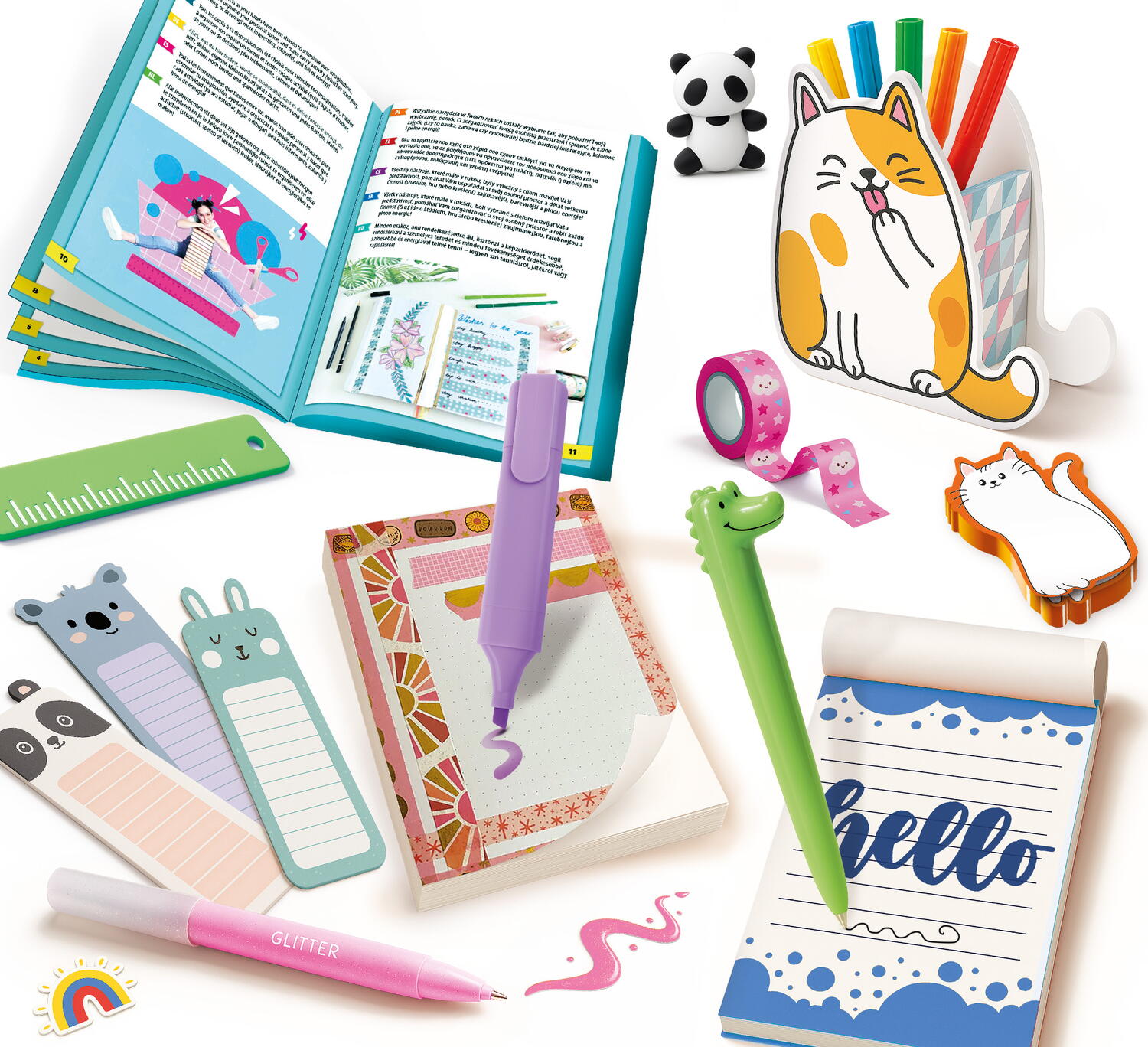 SET CREATIV KIDS ART - ARTICOLE PENTRU BIROU - LISCIANI (LEX113880)