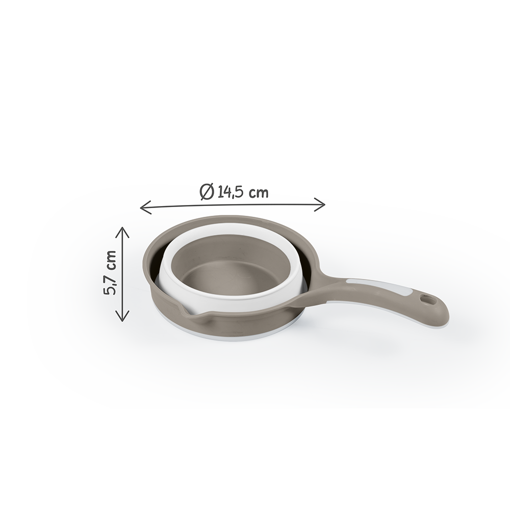 SET 3 IN 1 CU CADITA PLIABILA - DIVERSE CULORI - DOLU NUVE (D7272)