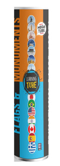 LEARNING TUBE® GAME - FLAGS &amp; MONUMENTS OF THE WORLD - K-TOYZ (LT-028)