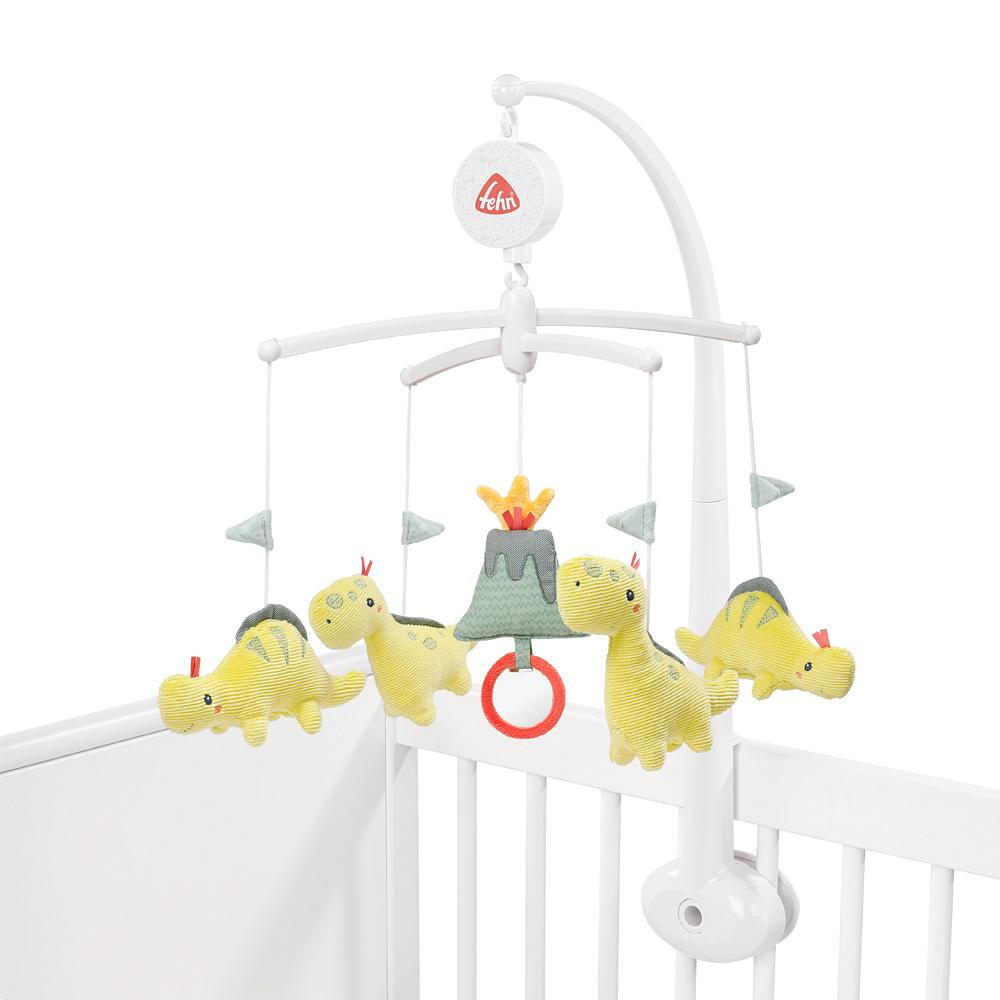 CARUSEL MUZICAL MOBIL - DINOZAURI VESELI - FEHN (051063) - Libelula Vesela - Jucarii