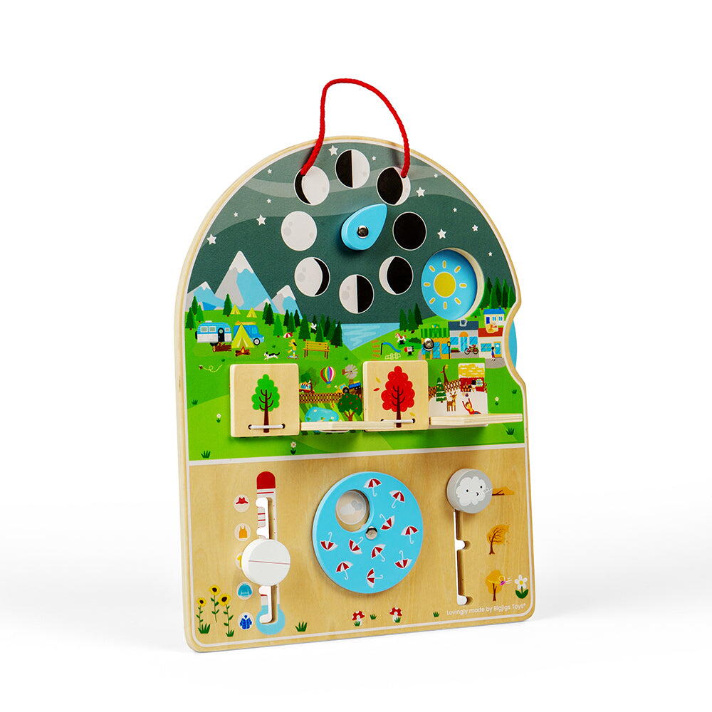 STATIE METEO DIN LEMN - BIGJIGS TOYS (36041)