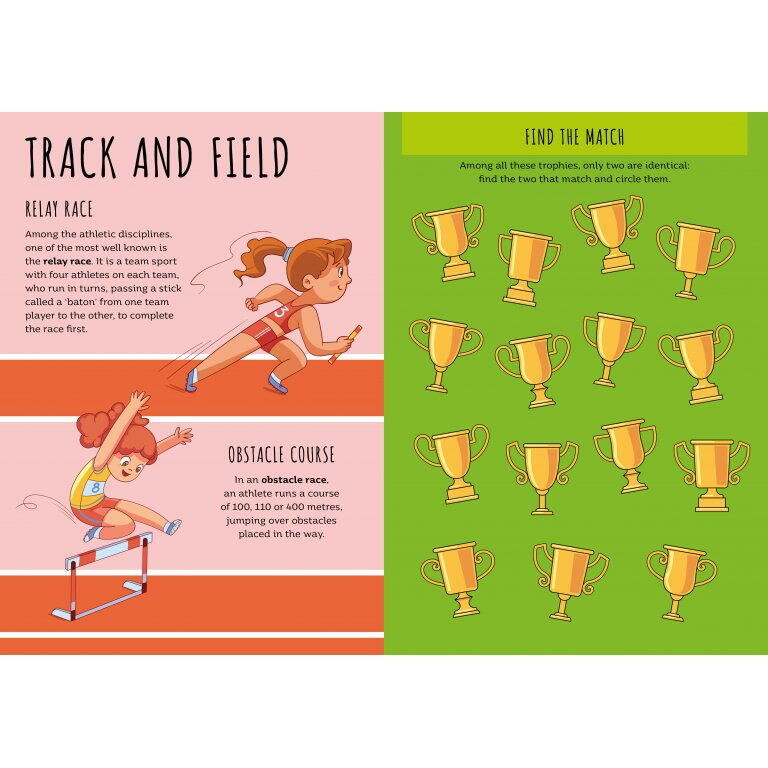 CARTE DE ACTIVITATI CU ABTIBILDURI - ORA DE SPORT - SASSI (978-88-303-5635-1)