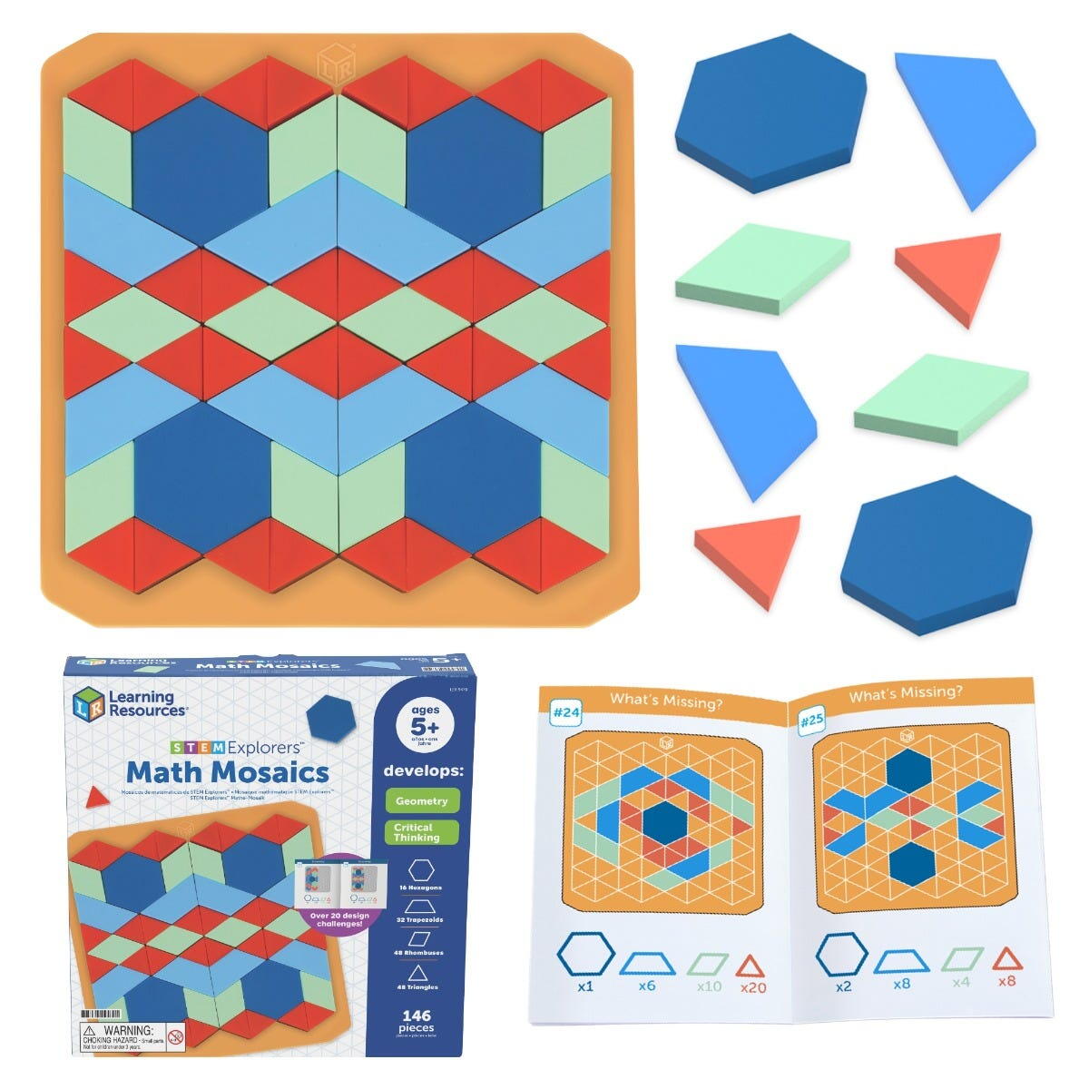 STEM EXPLORERS™ - MOZAIC MATEMATIC - LEARNING RESOURCES (LER9470)