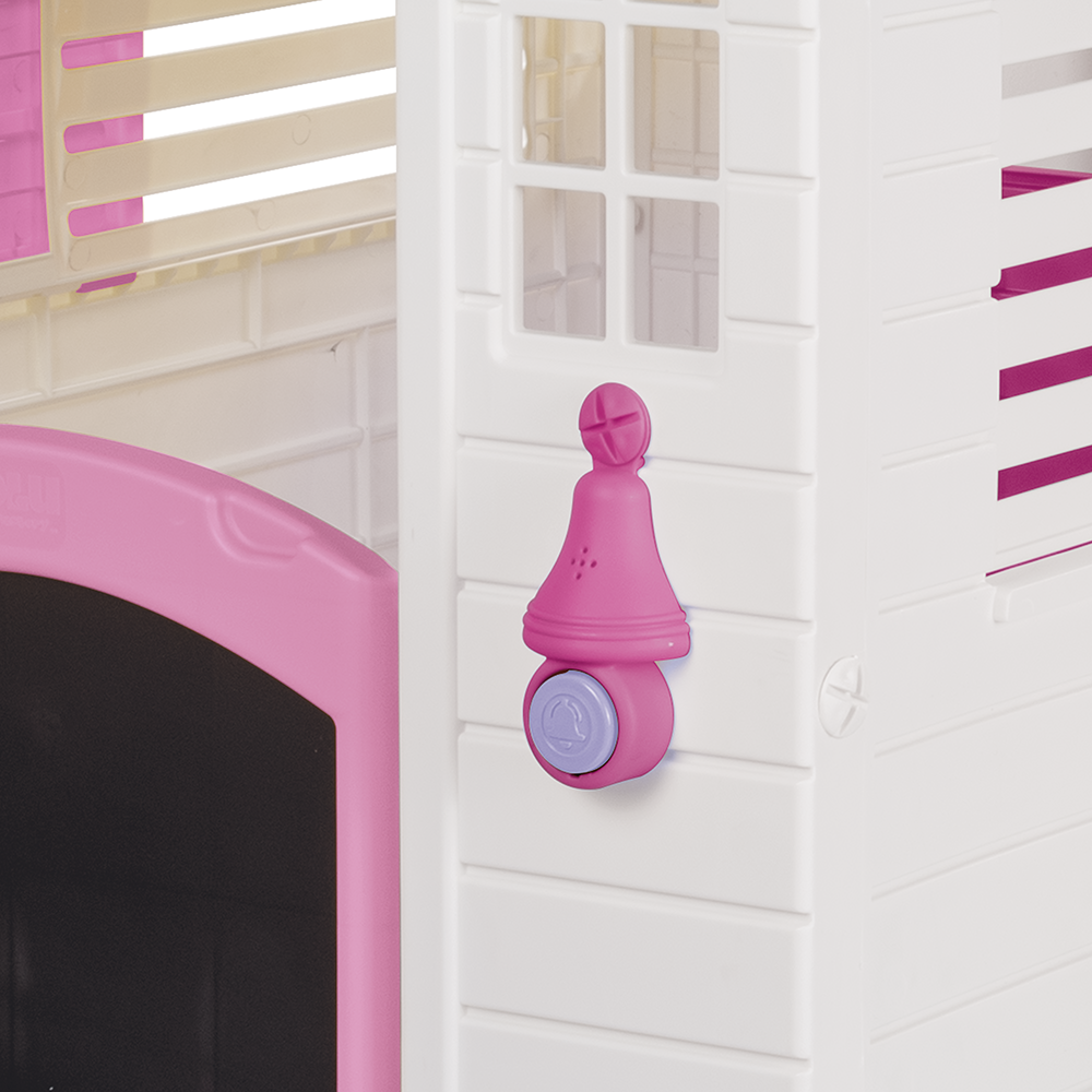 CASUTA PENTRU COPII PREMIUM - ALB& ROZ - DOLU (D2578)