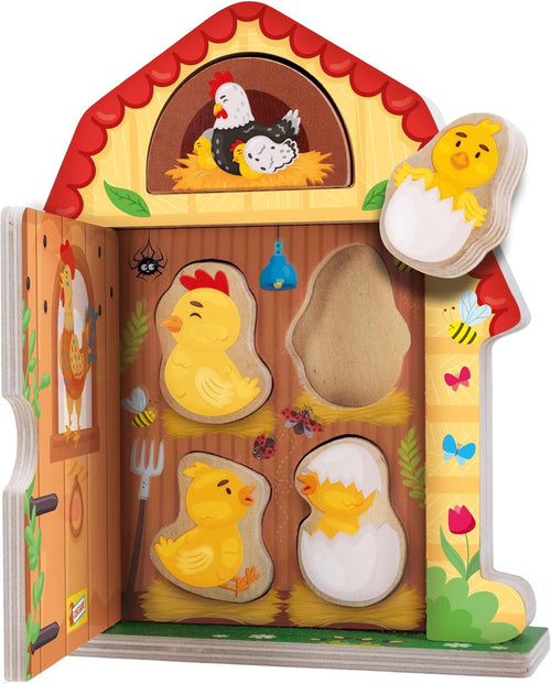 JOC MONTESSORI - GAINA CU PUI - LISCIANI (L117826)