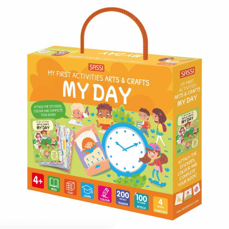 PRIMUL SET DE ARTA & LUCRU MANUAL - ACTIVITATI ZILNICE - SASSI (978-88-303-1221-0)