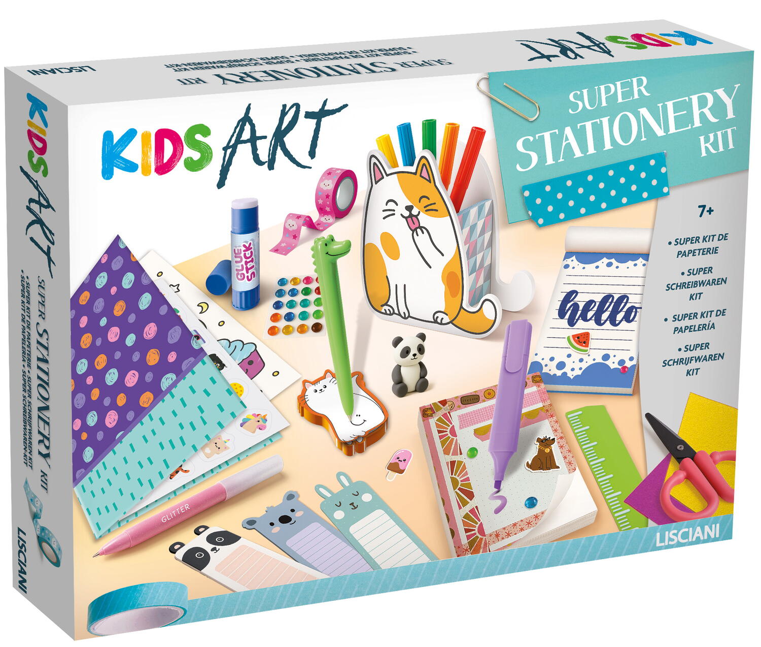 SET CREATIV KIDS ART - ARTICOLE PENTRU BIROU - LISCIANI (LEX113880)
