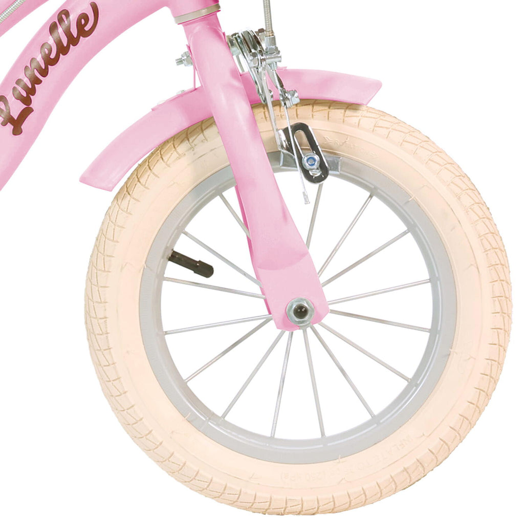 BICICLETA COPII 12" - RETRO (ROZ) - DINO BKES (512-209RE)