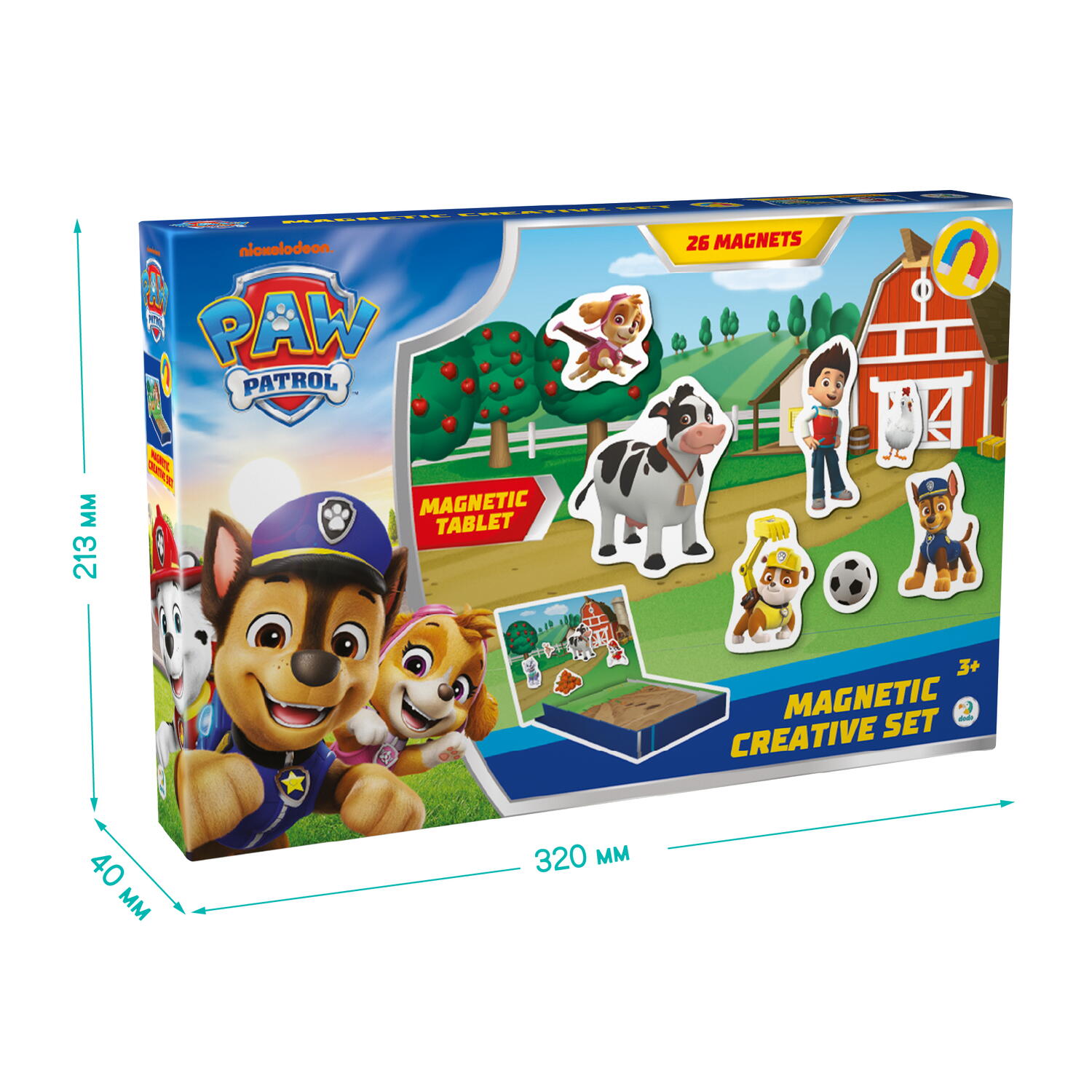 JOC MAGNETIC - PAW PATROL LA FERMA - DODO (DO200639)
