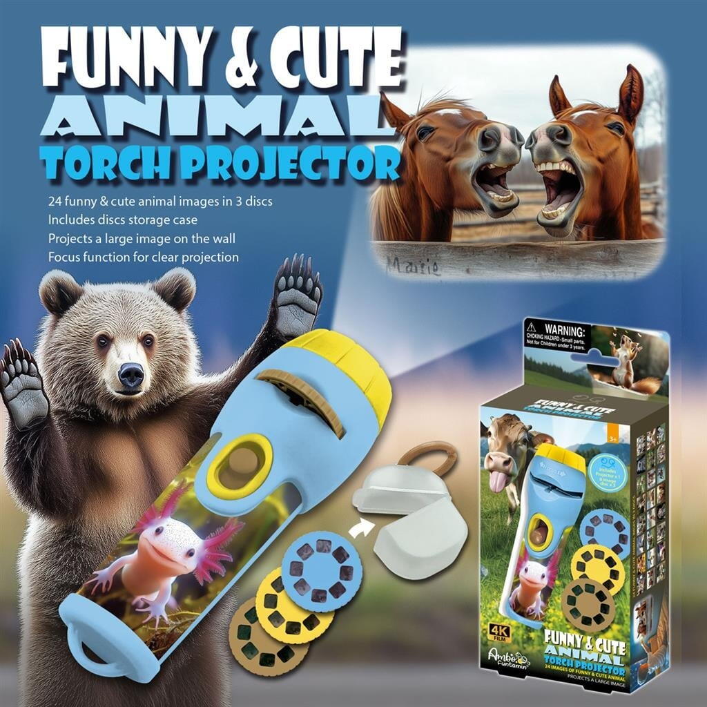 PROIECTOR TIP LANTERNA - ANIMALUTE AMUZANTE - AMBO FUNTAMIN (AF6339FA)