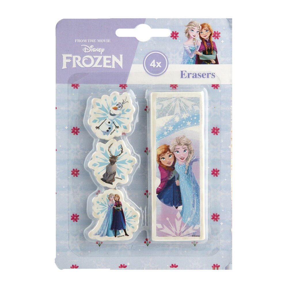 SET 4 RADIERE - FROZEN - TOY UNIVERSE (WO170002-1)