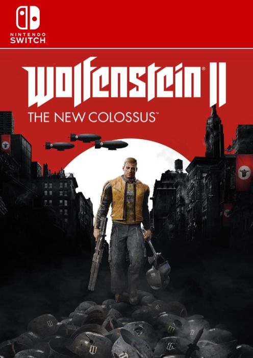 WOLFENSTEIN II: THE NEW COLOSSUS - NINTENDO SWITCH - OFFICIAL WEBSITE - MULTILANGUAGE - EU - PC - Libelula Vesela - Jocuri video