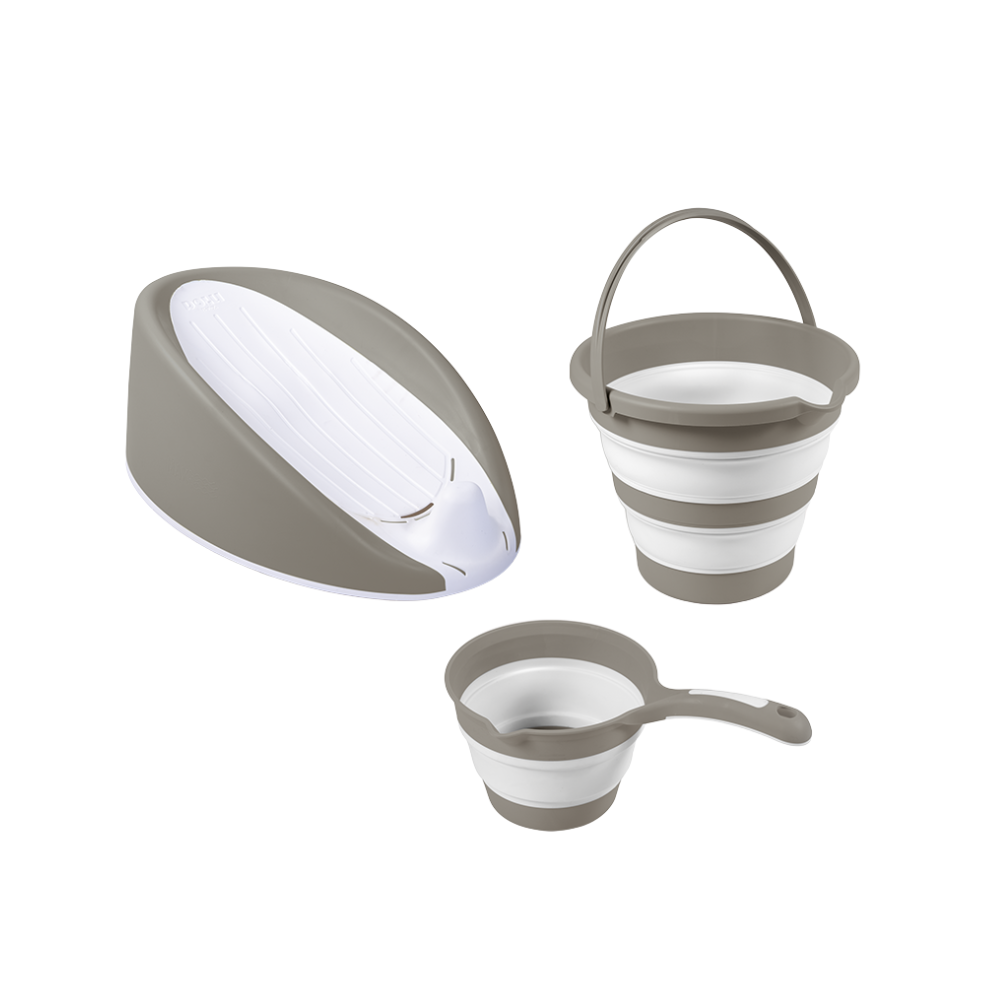 SET 3 IN 1 CU SUPORT ANATOMIC PENTRU CADITA - DIVERSE CULORI - DOLU NUVE (D7571)