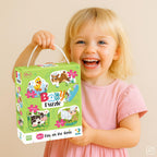PUZZLE 4 IN 1 - O ZI LA FERMA (2, 3, 4 PIESE) - DODO (DO300687)