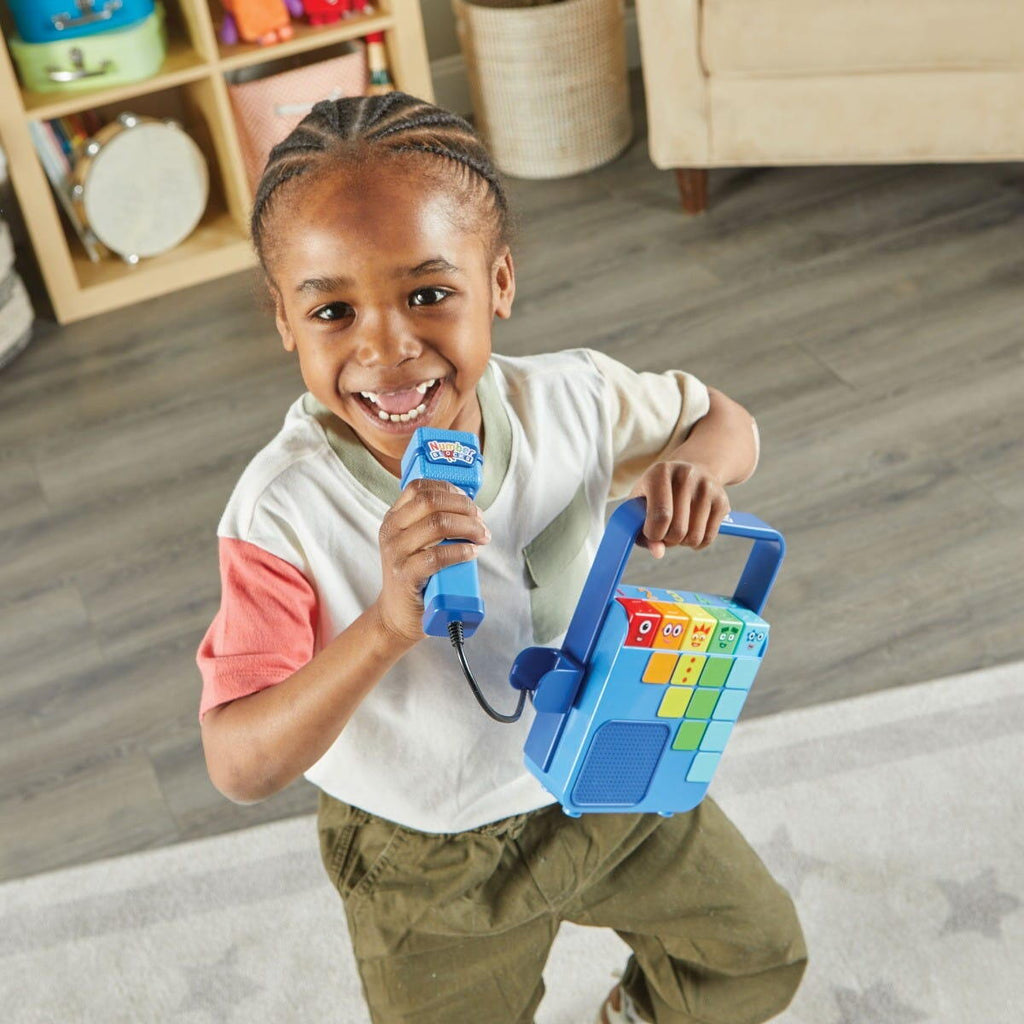 STATIE MUZICALA CU MICROFON - NUMBERBLOCKS® - HAND2MIND (HM96941-UK)