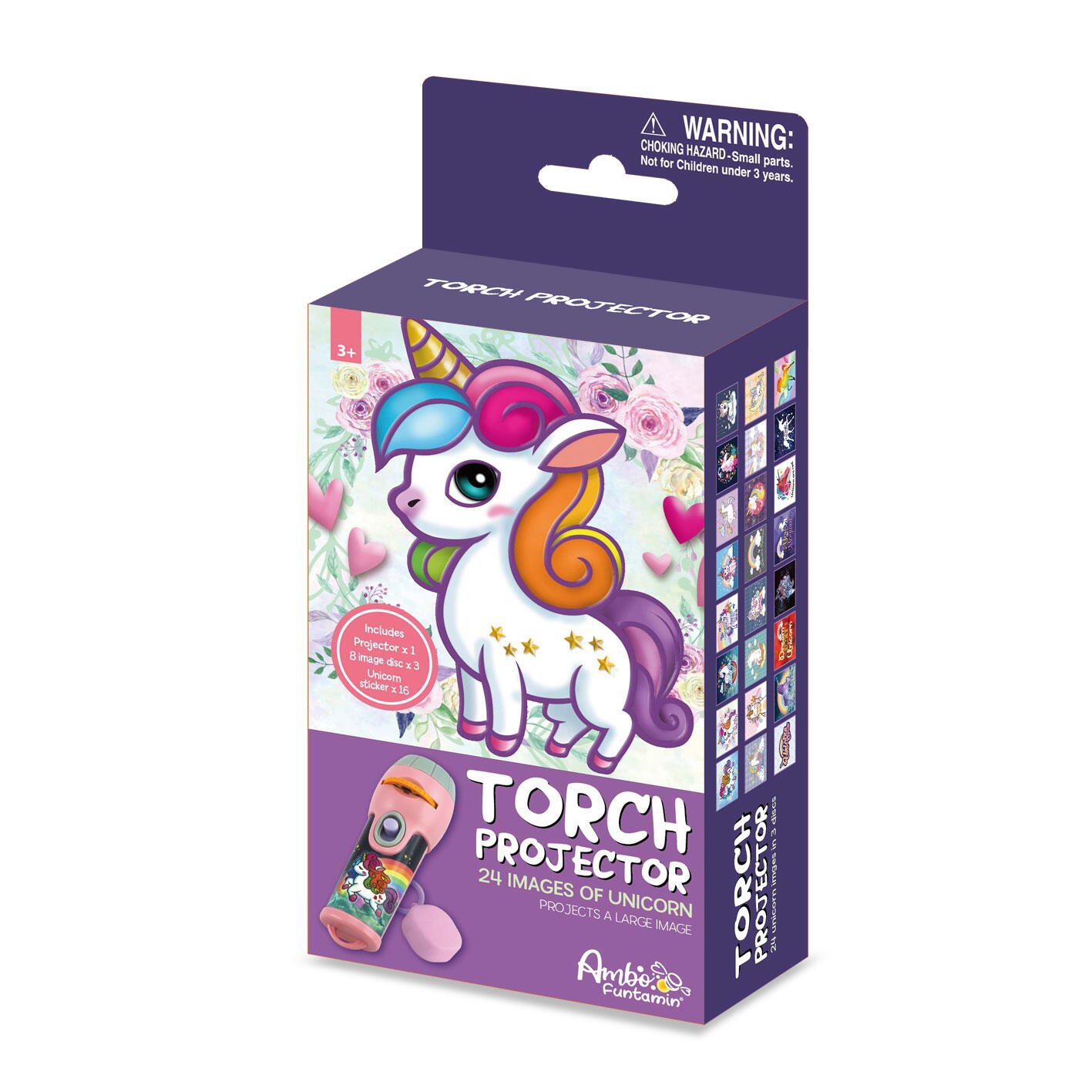 PROIECTOR TIP LANTERNA - MAGIA UNICORNILOR - AMBO FUNTAMIN (AF6339U)