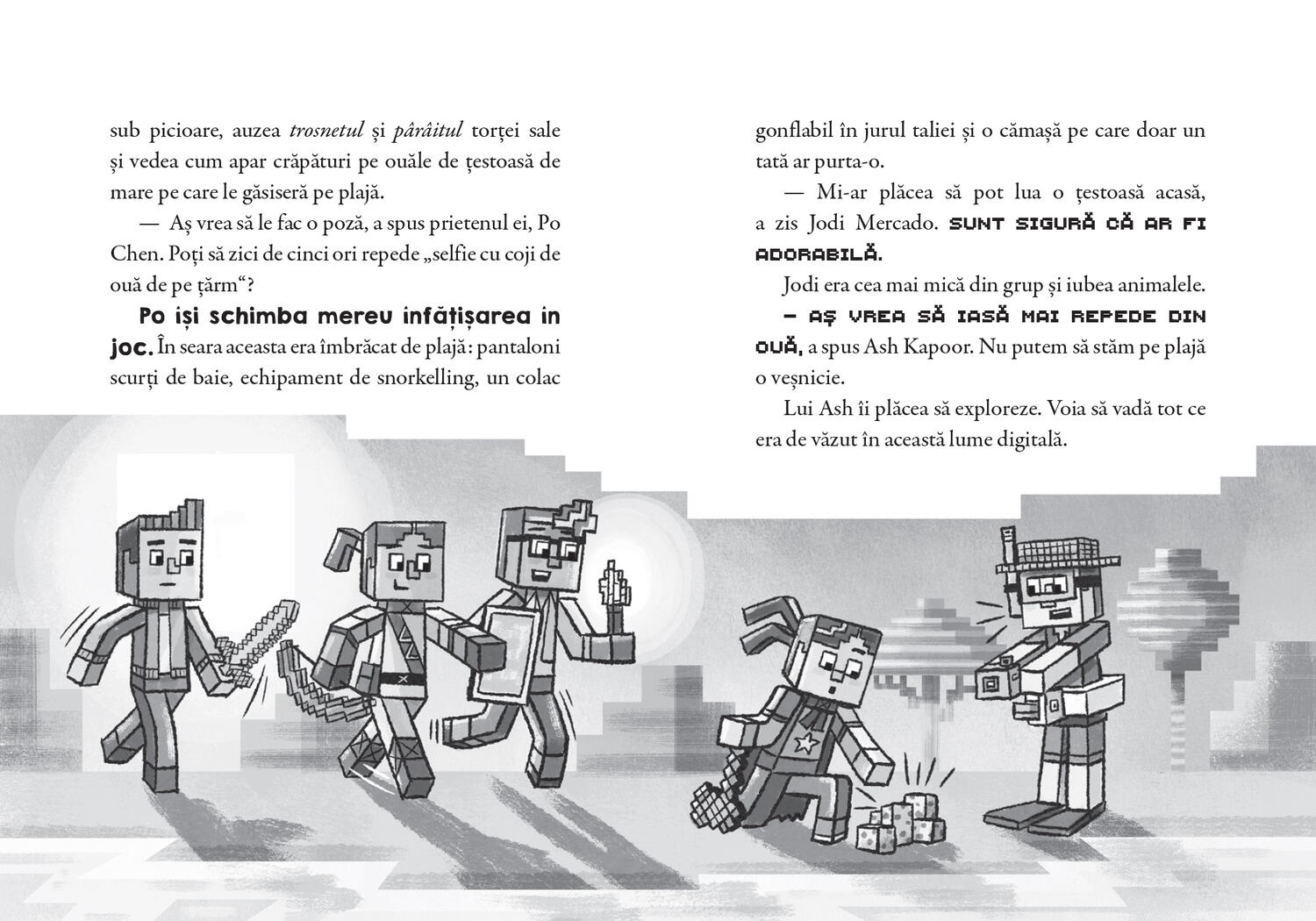 MINECRAFT - CRONICILE WOODSWORD VOL. 3: IN ADANCUL APELOR - DPH (978-606-048-954-2)