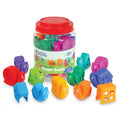 JOC DE POTRIVIRE CU FORME - MELCII VESELI - LEARNING RESOURCES (LER6722)