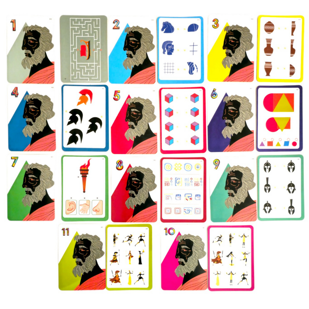 LEARNING CUBE® LOGIC GAME - FOLLOWING THE FOOTSTEPS OF DEDALUS - K-TOYZ (LC-034)