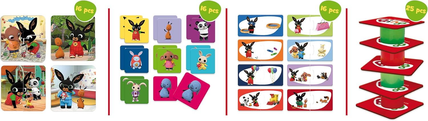 JOC DE LOGICA 4 IN 1 - BING - LISCIANI (L99115)