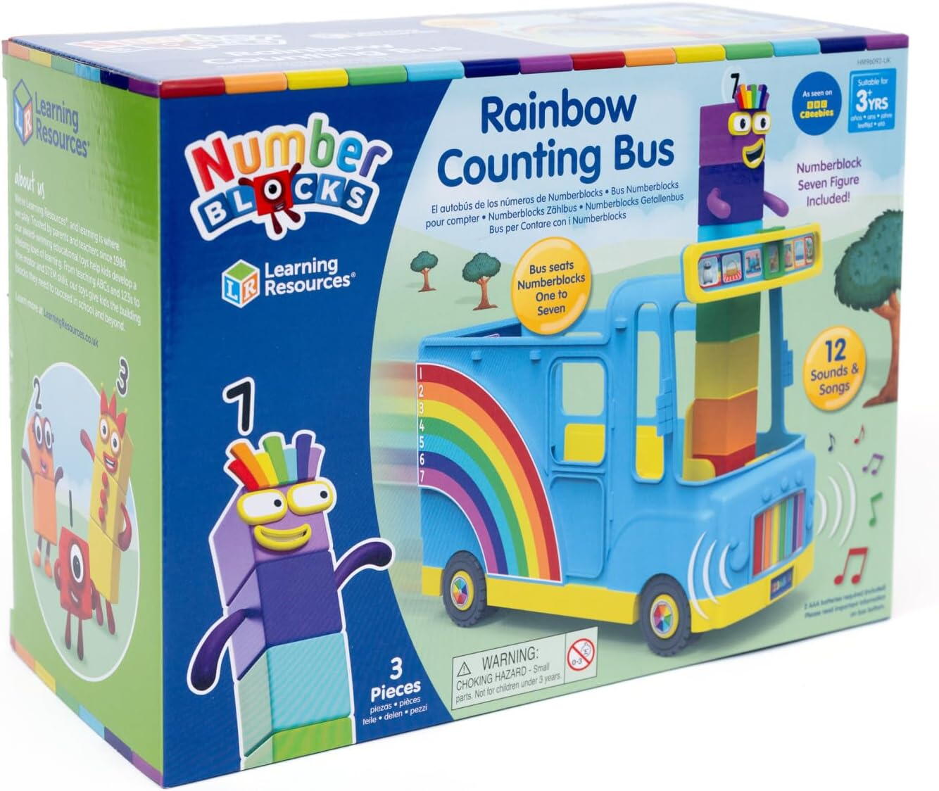 JOC DE ROL  - NUMBERBLOCKS® SI AUTOBUZUL CURCUBEU - HAND2MIND (HM96092-UK)
