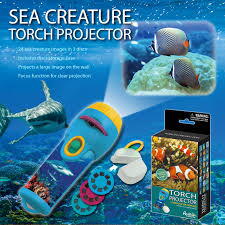 PROIECTOR TIP LANTERNA - DESCOPERA ANIMALUTELE MARINE - AMBO FUNTAMIN (AF6339S)