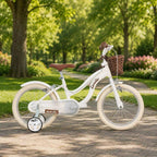 BICICLETA COPII 16" - RETRO (ALB) - DINO BKES (516-05RE)