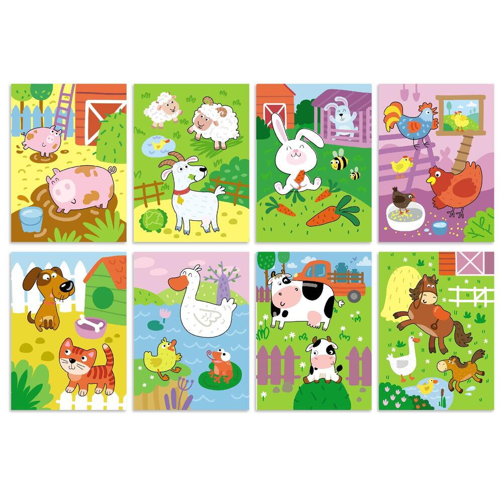 SET DE COLORAT CU APA - LA FERMA - DODO (DO300311)