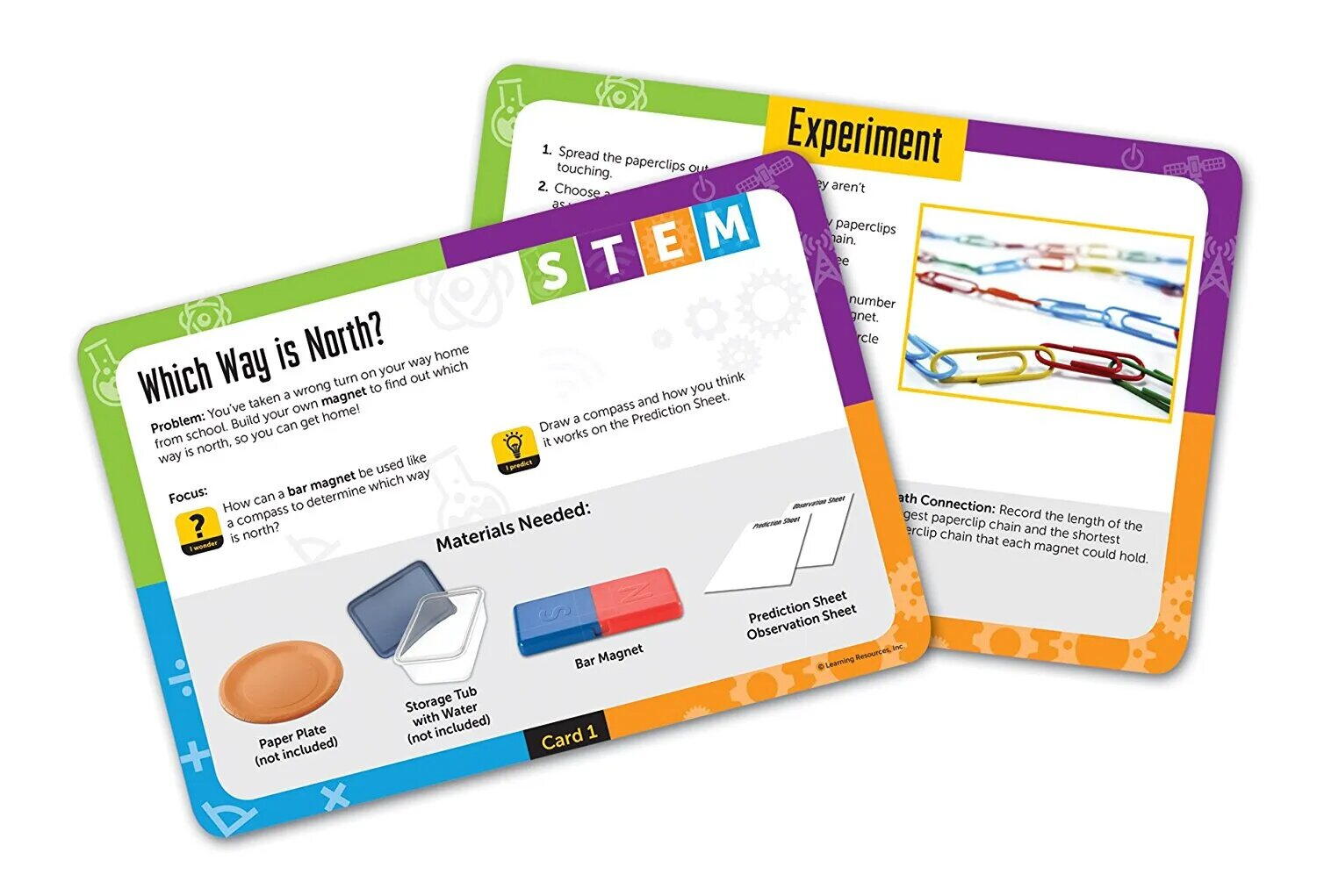 SET STEM - ACTIVITATI CU MAGNETI - LEARNING RESOURCES (LER2833)