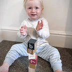 CUBURI DIN LEMN - INVAT SA NUMAR - BIGJIGS TOYS (32004)