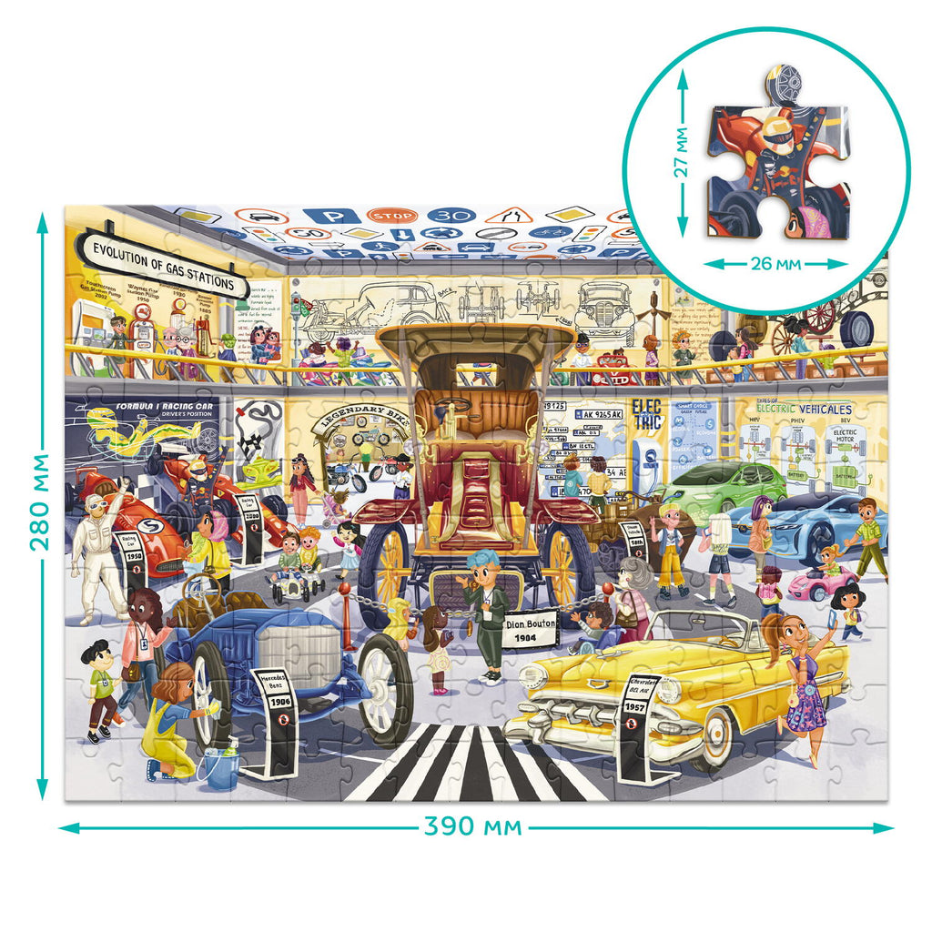 PUZZLE - MUZEUL TRANSPORTURILOR (150 PIESE) - DODO (DO300640)