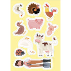 CARTE DE ACTIVITATI CU ABTIBILDURI - FERMA - SASSI (978-88-303-1321-7)