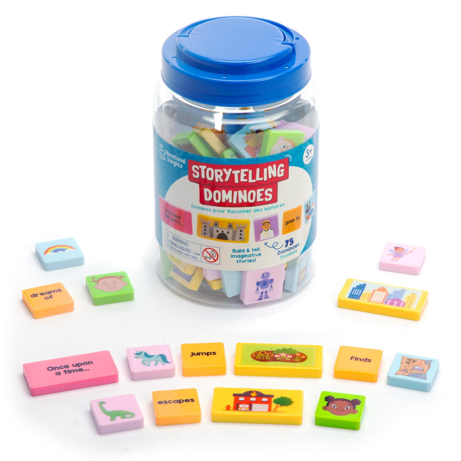 DOMINO PENTRU CONSTRUIT POVESTI - EDUCATIONAL INSIGHTS (EI-2928)