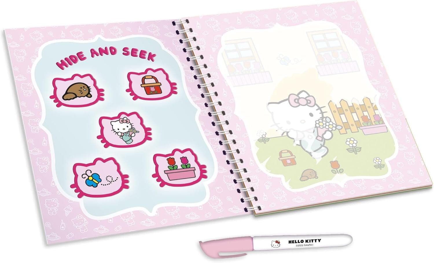 WATERBOOK: CARTE DE COLORAT CU APA - HELLO KITTY - LISCIANI (L13263)