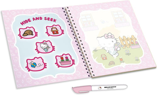 WATERBOOK: CARTE DE COLORAT CU APA - HELLO KITTY - LISCIANI (L13263)