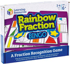 JOC BINGO - CURCUBEUL FRACTIILOR - LEARNING RESOURCES (LSP0620-UK) - Libelula Vesela - Jucarii