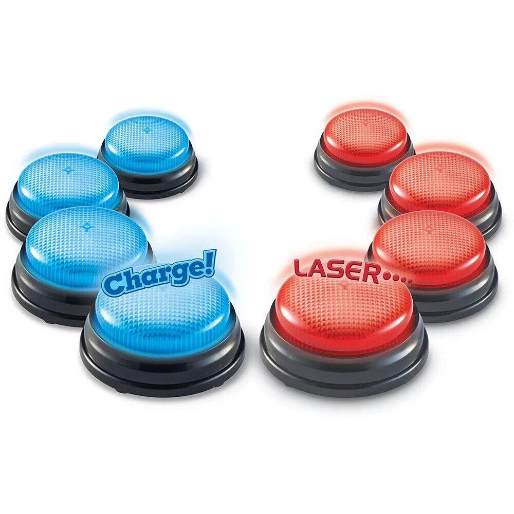 SONERII CU SUNETE SI LUMINI PENTRU RASPUNS - SET PENTRU ECHIPE - LEARNING RESOURCES (LER3780)