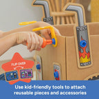 SET DE CREATIE BOXINEERS™ - VEHICULE DIN CARTON - EDUCATIONAL INSIGHTS (EI-1513)