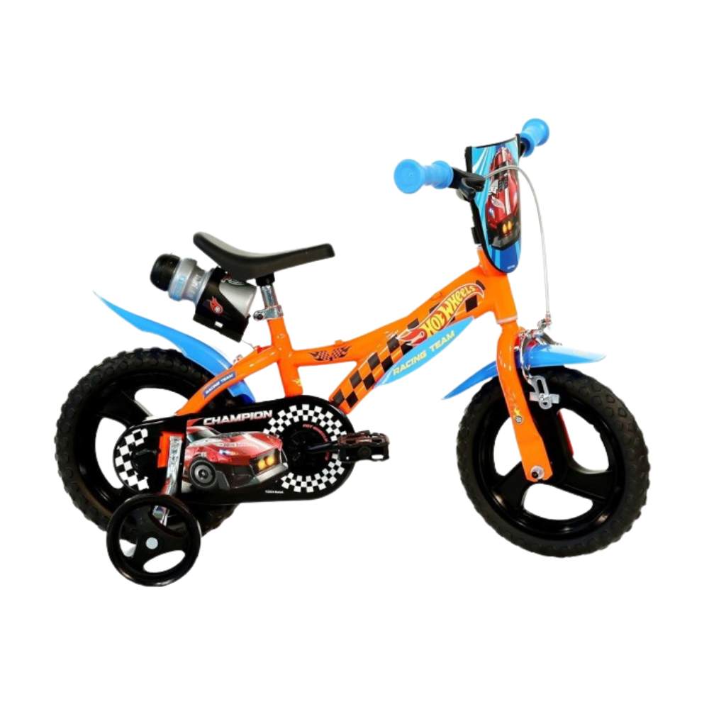 BICICLETA COPII 12'' - HOT WHEELS - DINO BIKES (612L-HW)