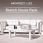 ARCHITECT LIFE: A HOUSE DESIGN SIMULATOR - SKETCH HOUSE PACK (DLC) - PC - STEAM - MULTILANGUAGE - WORLDWIDE