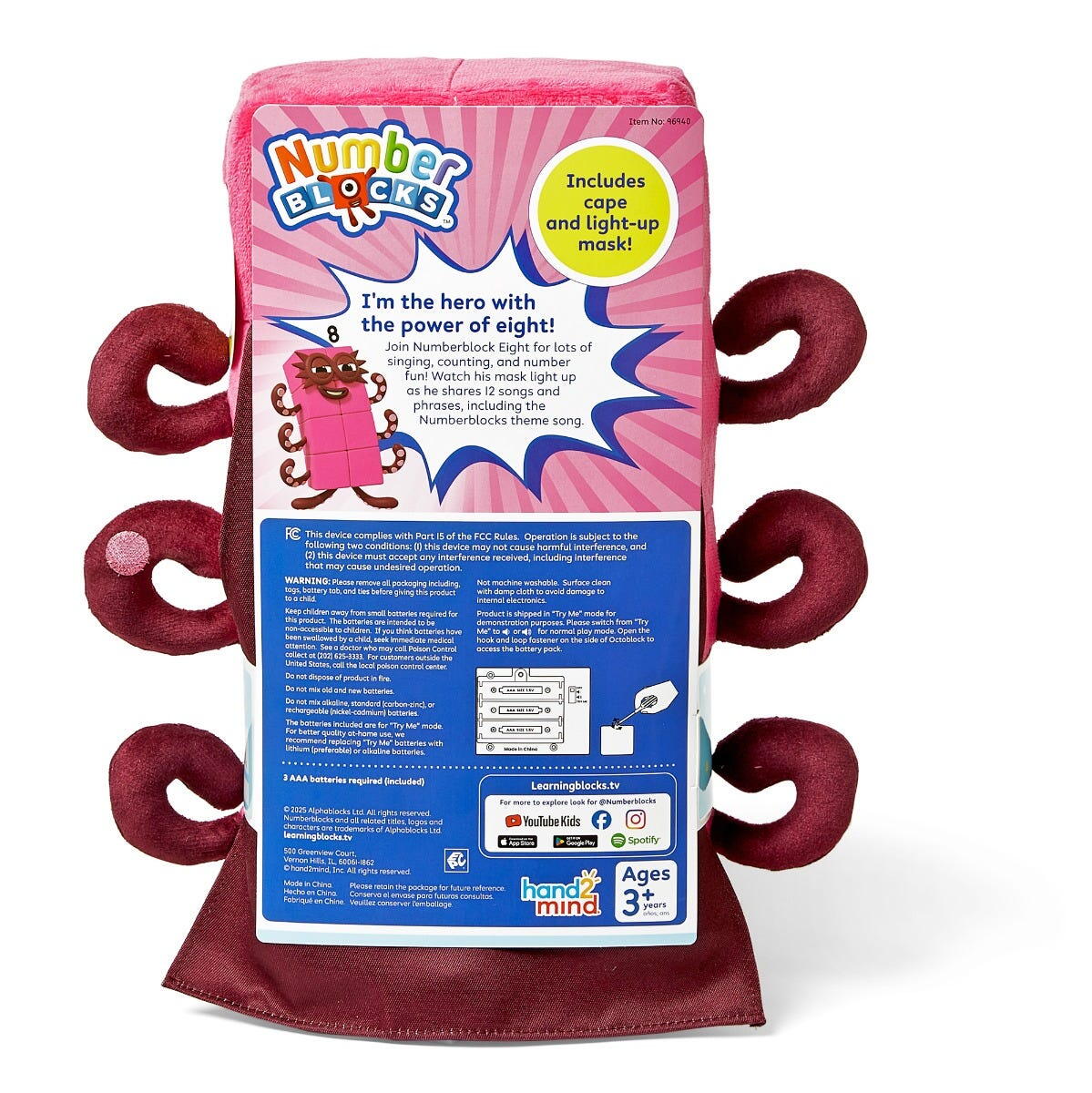 MASCOTA DIN PLUS NUMBERBLOCKS - OPT - HAND2MIND (HM96940-UK)