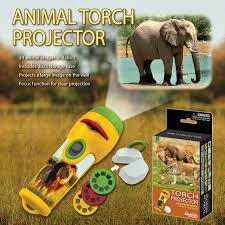 PROIECTOR TIP LANTERNA - DESCOPERA LUMEA ANIMALELOR - AMBO FUNTAMIN (AF6339W)