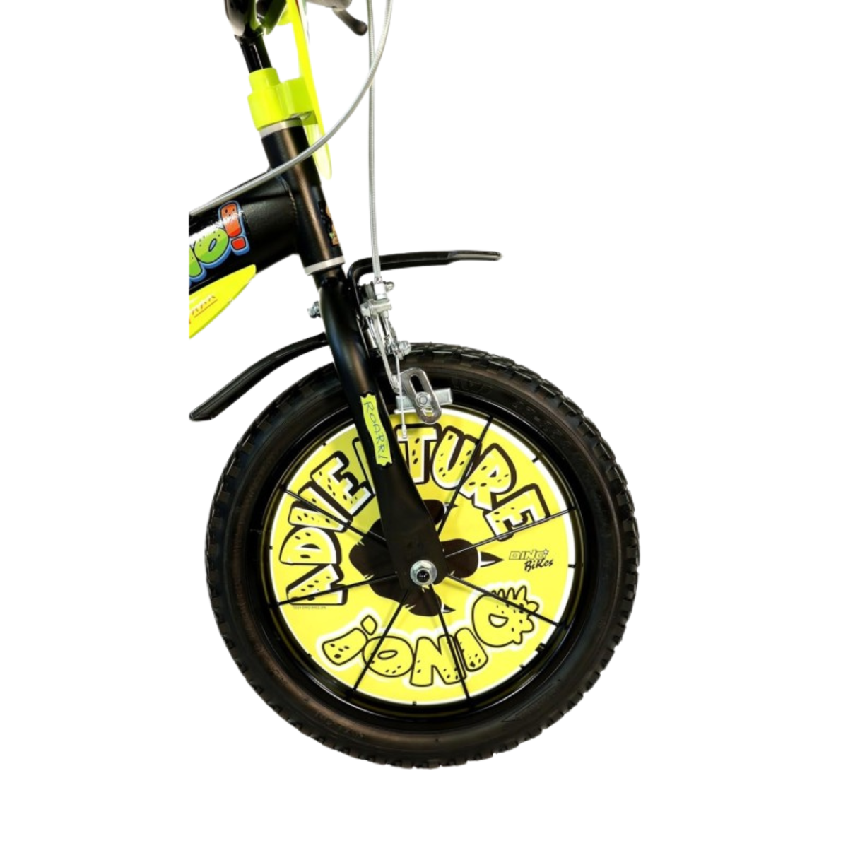 BICICLETA COPII 14'' AVENTURILE DINOZAURULUI - DINO BIKES (614-DSA)