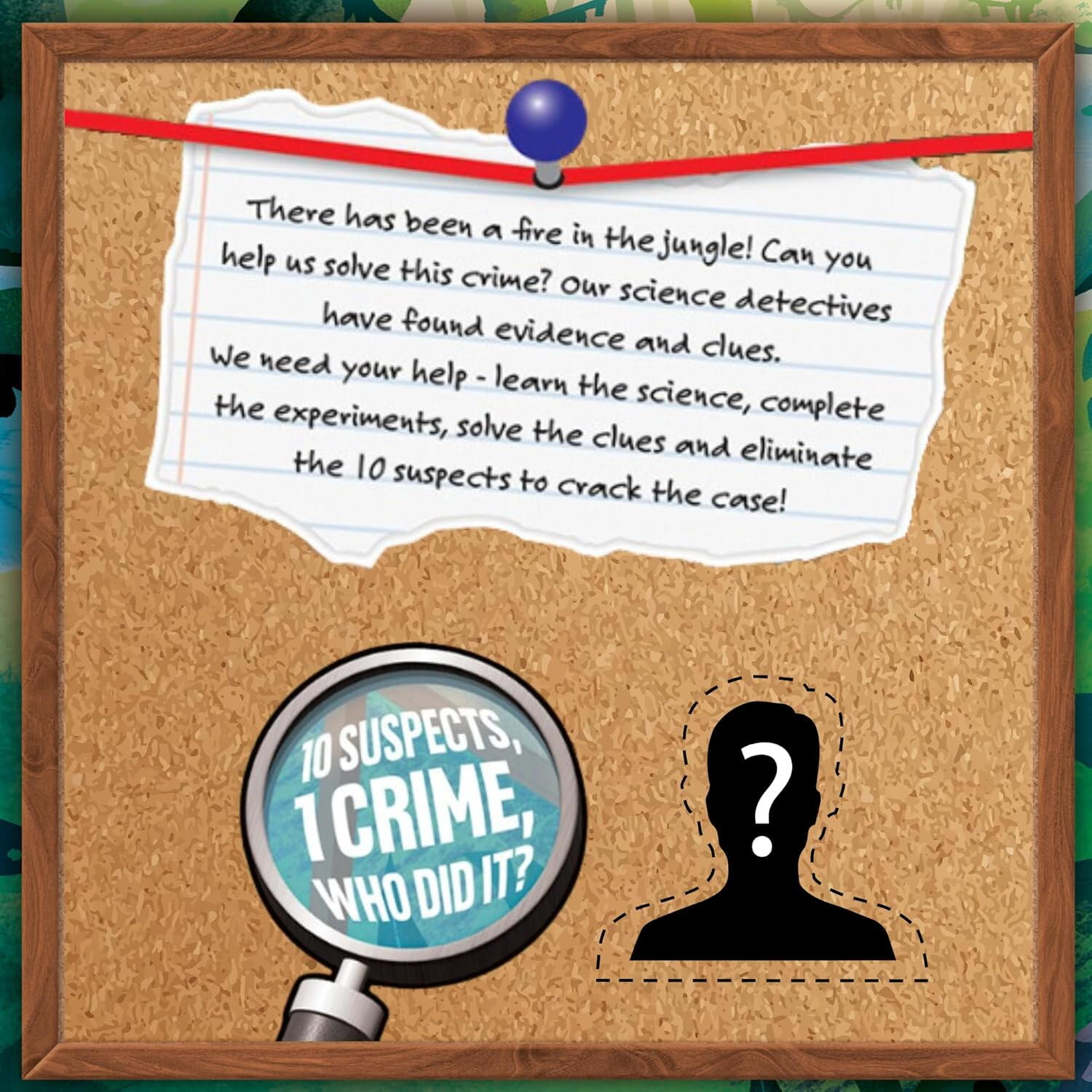 SET EXPERIMENTE UNLOCK SCIENCE: INCENDIUL DIN JUNGLA - GALT (1150400310)