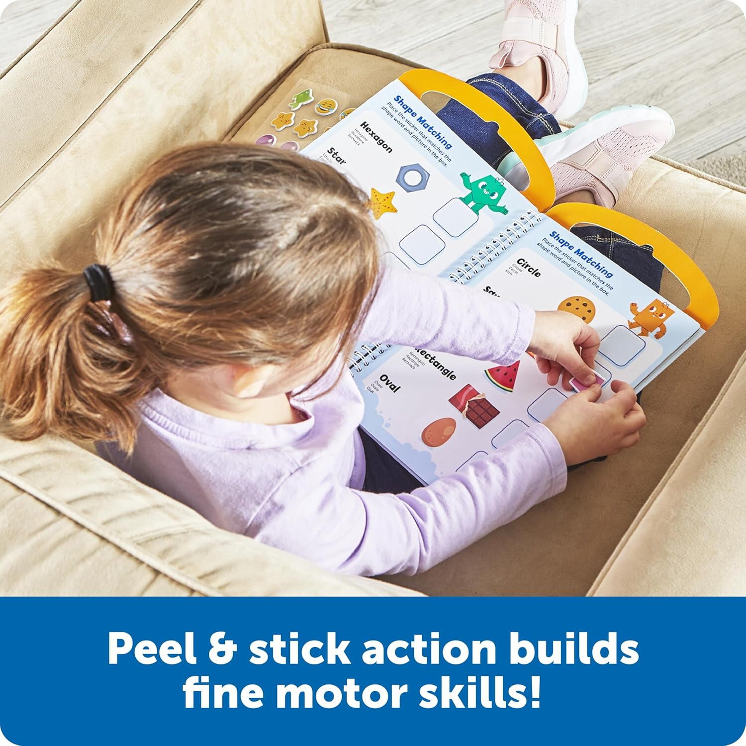 SET ACTIVITATI EDUCATIVE CU ABTIBILDURI - CULORI, NUMERE SI FORME - LEARNING RESOURCES (LER5513)