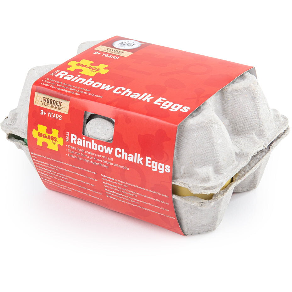 SET 6 OUA DIN CRETA - BIGJIGS TOYS (32015)