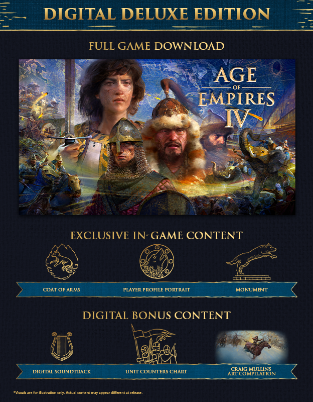 AGE OF EMPIRES IV (DIGITAL DELUXE EDITION) - PC - STEAM - MULTILANGUAGE - WORLDWIDE