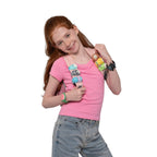 SQUISHMALLOWS - BRATARA CU FIGURINA ASCUNSA, DIVERSE MODELE - JAZWARES (BNDS00009)