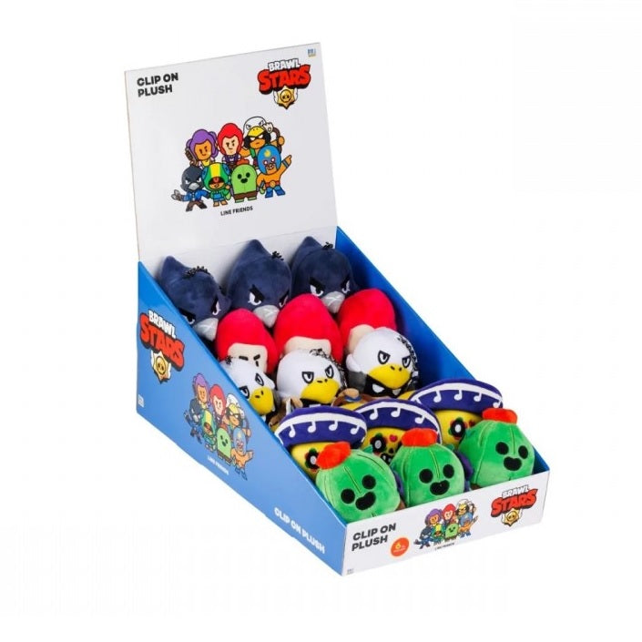 BRAWL STARS - JUCARIE DE PLUS CU AGATATOARE, 13 CM - BROWL STARS (BRW7004)